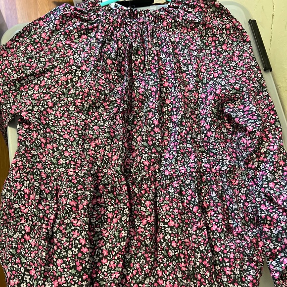 Zara Long Sleve Floral Dress - Picture 8 of 9